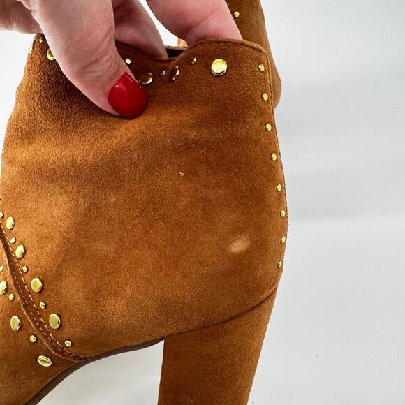 EUC Sam Edelman Chandler Studded High-Heel Booties 6 - Picture 6 of 9